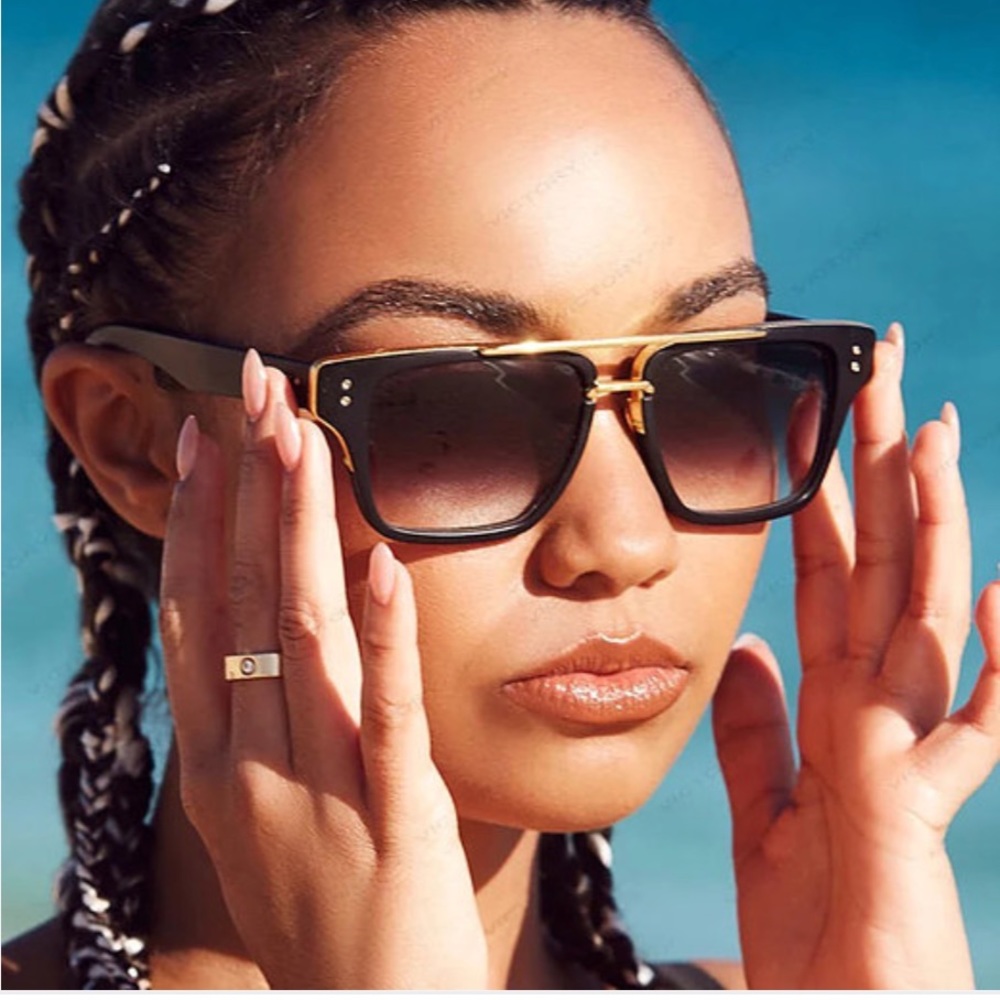 Black and Gold or Brown and Gold Sunglasses